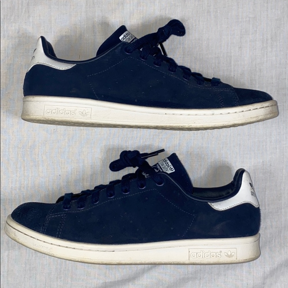 Men’s size 11 Adidas Stan Smith Blue Suede Tennis